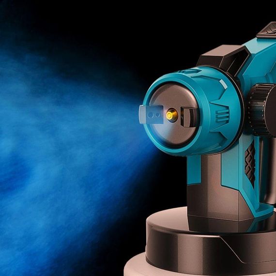 Краскопульт электрический 800мл + 2 аккумулятора 24V / Аккумуляторный распылитель краски / Пульверизатор для | Зображення 1