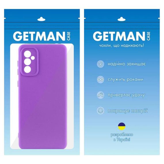 Чохол TPU GETMAN Liquid Silk Full Camera для Samsung Galaxy A55 Фіолетовий / Purple | Зображення 3