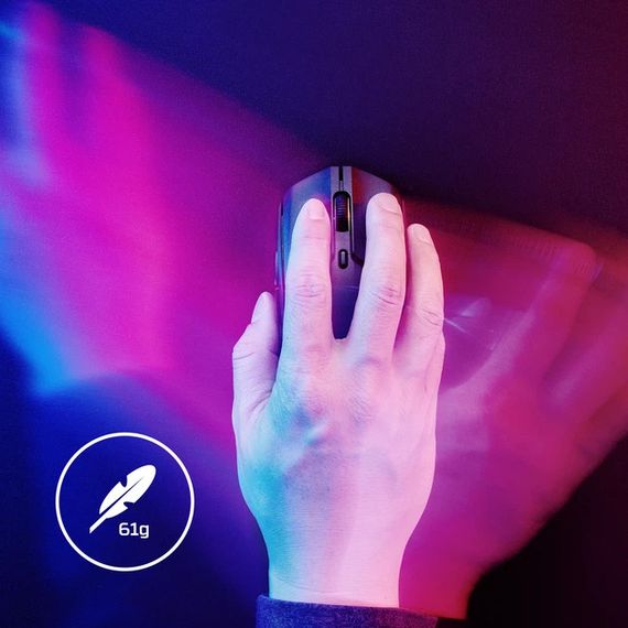 Мышь компьютерная безпроводная HyperX Pulsefire Haste 2 Wireless Black 6N0B0AA черная | Зображення 9