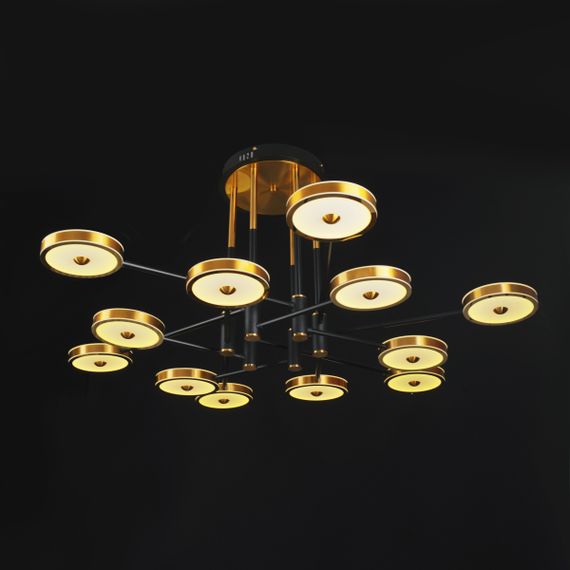 Люстра светодиодная 108W WW BZ/BK (BL-679S/12) | Зображення 1