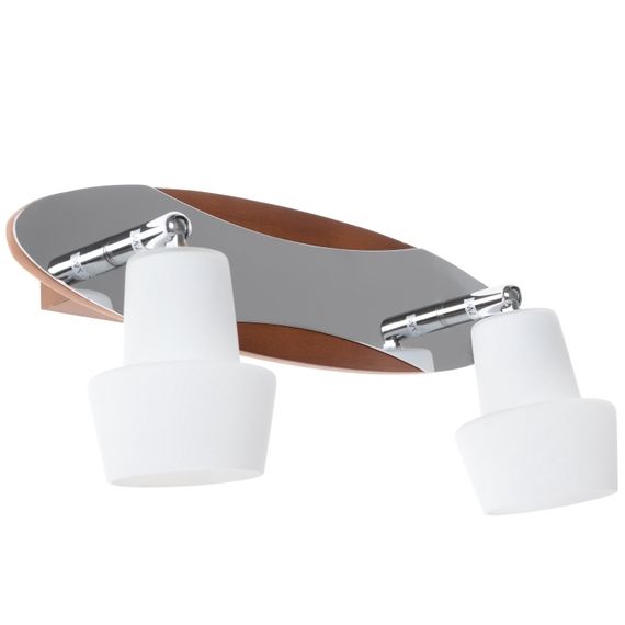 Светильник настенно-потолочный спот поворотный накладной классический HTL-123/2 CHR