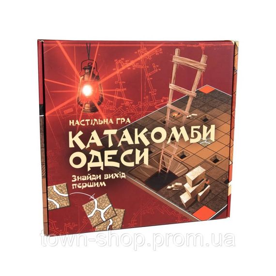 Настольная игра "Катакомбы Одессы" Strateg 30285 развлекательная | Зображення 1