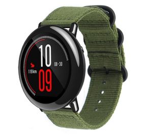 Нейлоновый ремешок Primo Traveller для часов Xiaomi Huami Amazfit Sport SmartWatch - Army Green