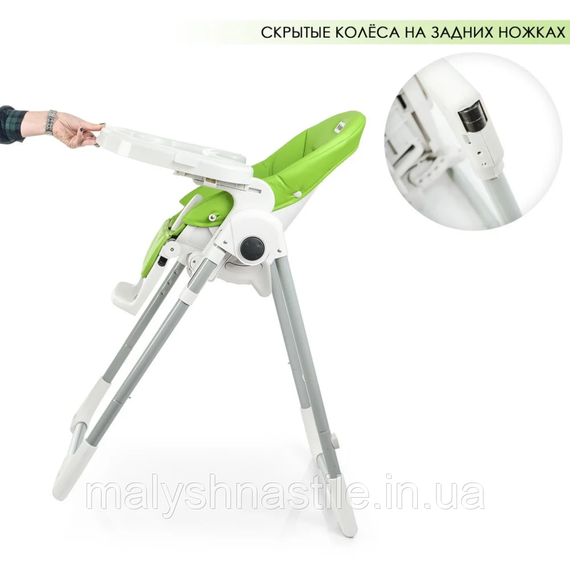 Стульчик для кормления El Camino ME 1038 Green Apple | Зображення 5