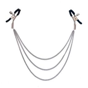 Затискач для сосків Art of Sex - Nipple Jewelry Three Chains