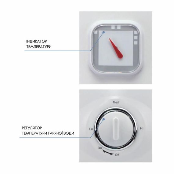 Водонагреватель электрический Thermo Alliance 30 л универсальный, мокрый ТЭН 1,5 кВт D30VH15Q1 | Зображення 3