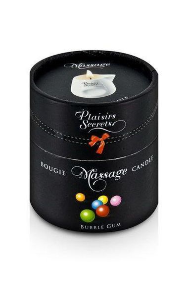 Распродажа!!! Массажная свеча Plaisirs Secrets Bubble Gum 80 мл (срок 03.2026) sexstyle | Зображення 2