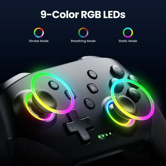 Геймпад джойстик контролер для Switch Pro для Switch/Switch Lite/OLED/PC, VOYEE S08 | Зображення 1