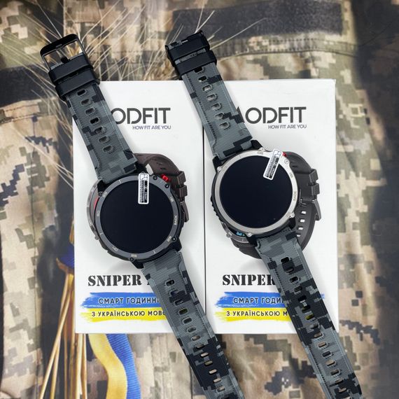 Розумний годинник Modfit Sniper Pro All Black 41 мм. | Зображення 6