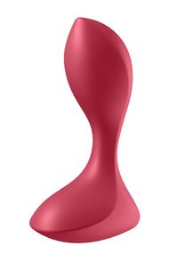 Анатомічна анальна пробка із вібрацією Satisfyer Backdoor Lover червона sexstyle