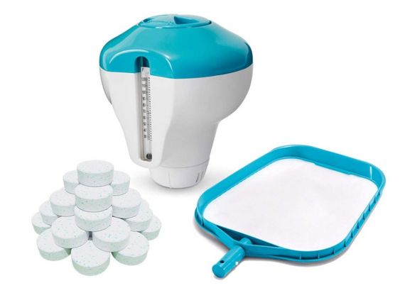 Басейн надувний 15 в 1 INTEX 28142, 396 x 84 см + машина для створення бульбашок (DM-28142-M) | Зображення 4