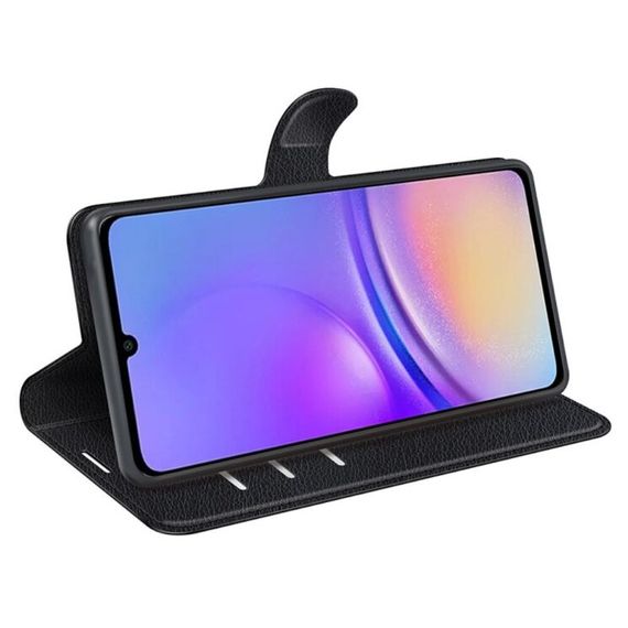 Чохол книжка з кишенями для карт на Samsung Galaxy A05 колір Чорний | Зображення 2
