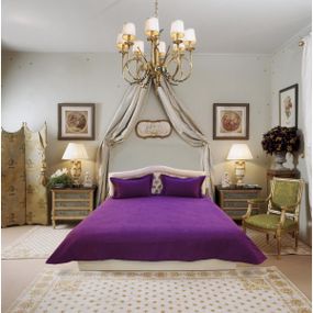 Покрывало Arya Diamond AR-A107070-Violet 250х260 см фиолетовое