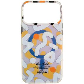 TPU чохол Pastel Chaos with Magnetic Fit для Apple iPhone 17 Pro (6.3") White