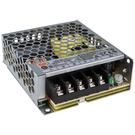 Блок живлення Mean Well LRS-50-12 (50.4W 4,2A 12V IP20) Series "LRS" | Зображення 2