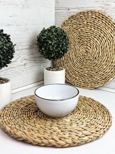 Салатник Intrendo Gasto Golden rim white IN0014GAS 14 см білий | Зображення 1