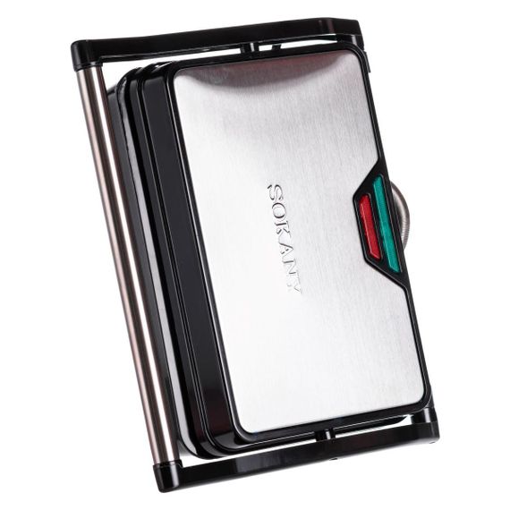 Електрогриль притискний з антипригарним покриттям 850 Вт Sokany SK-223 | Зображення 6