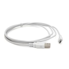 Кабель USB 2.0 (AM / Місго 5 pin) 1, 5м, білий, Пакет