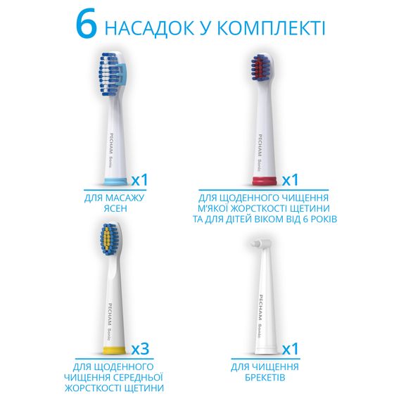Електрична зубна щітка Pecham White Travel PC-081 | Зображення 4