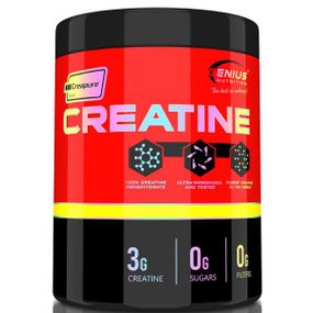 Креатин моногідрат Genius Nutrition Creatine Creapure 300 g /100 servings/ Natural