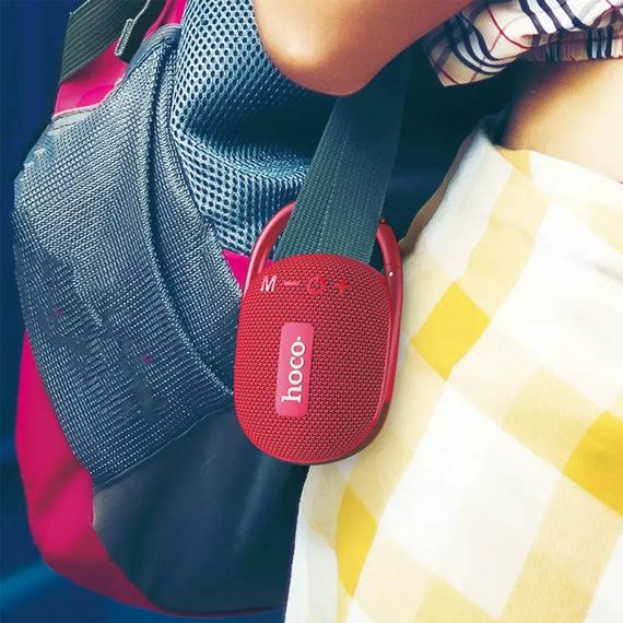 Bluetooth Колонка Hoco HC17 Easy joy sports Red | Зображення 2