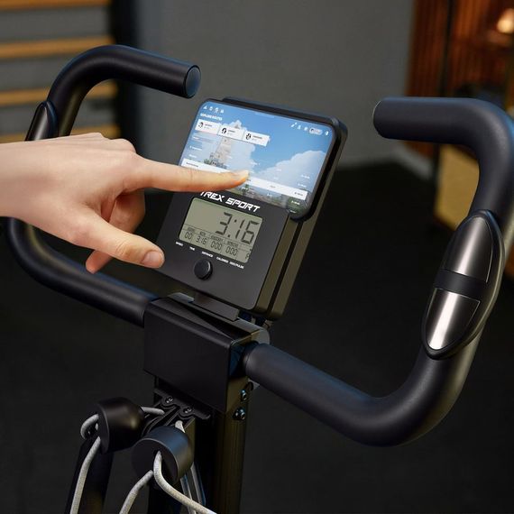 Велотренажер складаний Trex Sport TX-390XB TRIBER магнітний чорний | Зображення 7