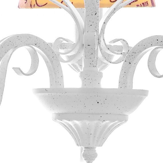 Люстра подвесная с абажуром для кухни E14 40W WH (BKL-661S/3) | Зображення 1