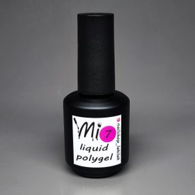 Рідкий полігель Мі #7 фіолетовий 15мл (бутылочка с кисточкой)