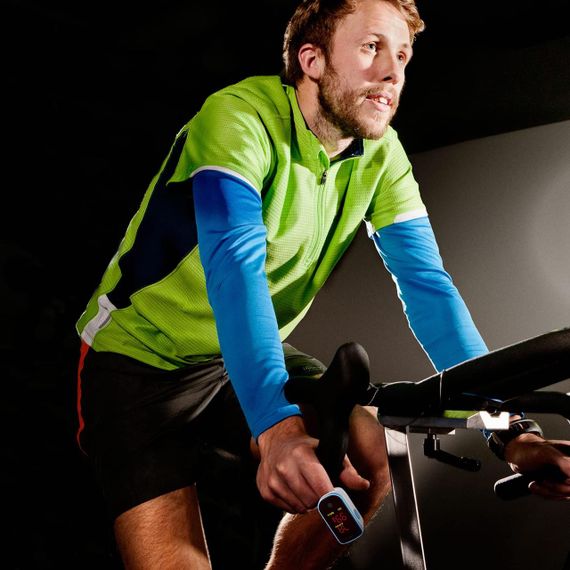 Пульсоксиметр на палець CHOICEMMED Blue — портативний монітор рівня кисню в крові та пульсу (з батарейками) | Зображення 7