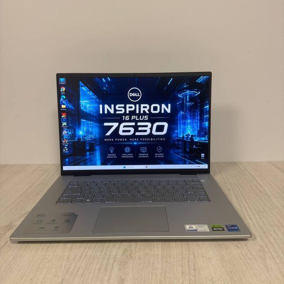 Ігровий ноутбук Dell Inspiron 7630 / 16" (2560x1600) IPS / Intel Core i7-13700HX (16 (24) ядер по 2.1 - 5.0 GHz) / 16 GB DDR5 / 512 GB SSD / nVidia GeForce RTX 4060, 8 GB GDDR6, 128-bit / WebCam б/в | Зображення 1