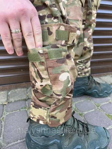 Штани тактичні Combat Tactical мультикам з наколіниками | Зображення 5