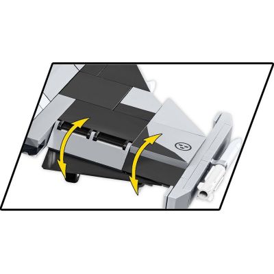 Конструктор Cobi Самолет SAAB JAS 39 Gripen E, 480 деталей (COBI-5820) | Зображення 7