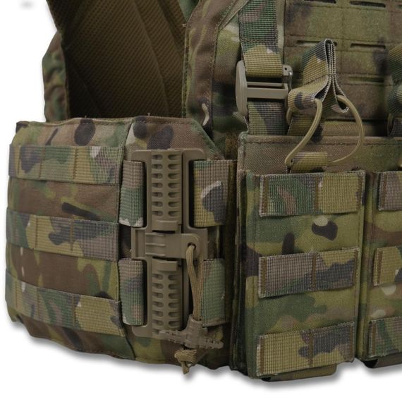 Плитоноска швидкого скидання CEN.2 Cordura1000D NIR мультикам +  панель для  3 або 6 магазинів | Зображення 7