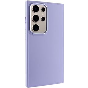 TPU чехол Bonbon Metal Style для Samsung Galaxy S24 Ultra Сиреневый / Dasheen