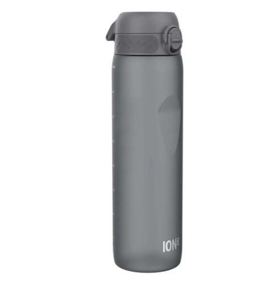 Пляшка для води ION8 1000 мл (ЕКО пляшка) BPA Free Grey (I8RF1000GRY)