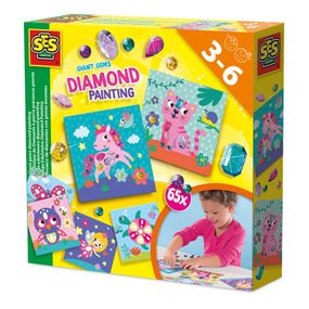 Набор для творчества Ses Creative з алмазною мозаїкою Велетенські кристали (14027S)