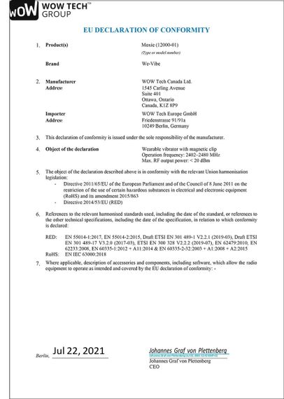 Інноваційний смарт вібратор We Vibe Sync 2 Rose для пари, рожевий Sex Aura | Зображення 8