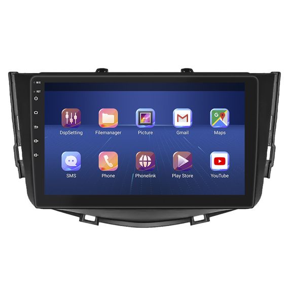 Штатная магнитола Lesko для Lifan X60 I Рестайлинг 2 2016-н.в. экран 9" 4/64Gb 4G Wi-Fi GPS Top Лифан | Зображення 1