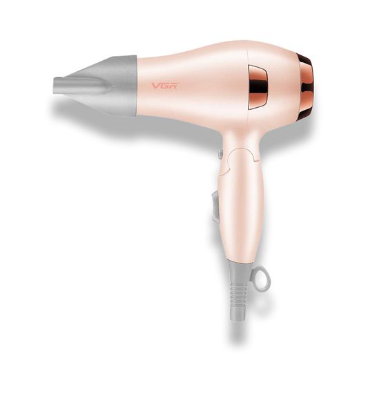 Складаний фен VGR V-432 PINK, 3 рівні обдування, низький рівень шуму, 1200 Вт (46273-V-432_277) | Зображення 8
