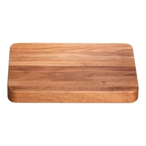 Кухонная разделочная доска деревянная 30×20 см прямоугольная Lugi C32W200300D