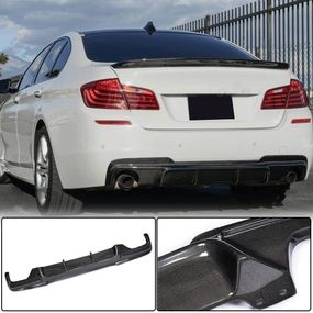Дифузор заднього бампера V3 (для F10 M-Sport, Карбон) для BMW 5 серія F-10/11/07 2010-2016 рр