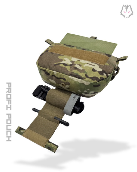 Напашник сумка-бананака з ремінем MBM Profi Pouch Multicam original IRR | Зображення 5