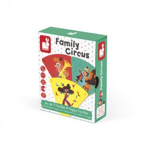 Настольная игра Janod Happy Families Цирк J02755 (J02755)