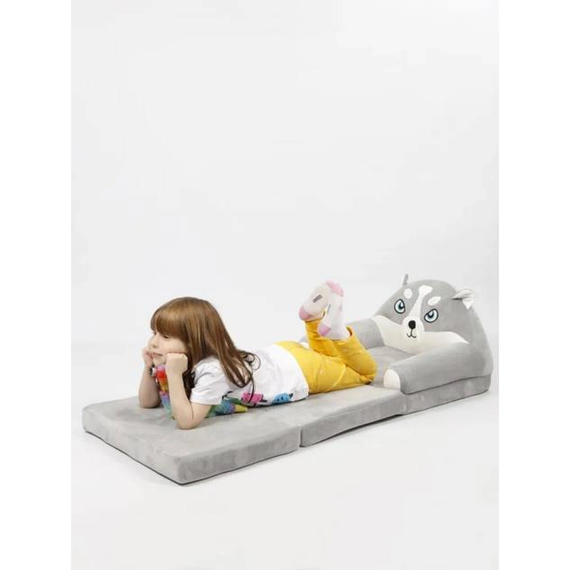 Мягкое детское кресло плюшевое, мягкое кресло-кровать для детей | Зображення 5