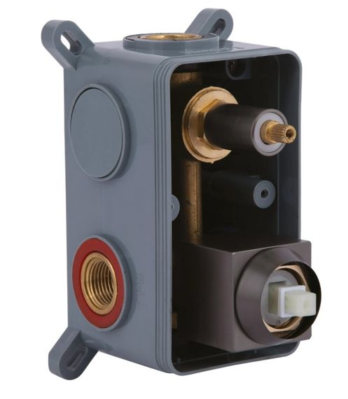 Душова система для душу Qtap Gemini Gunmetal Black PVD прихованого монтажу QTGEM113GMB45698 | Зображення 4