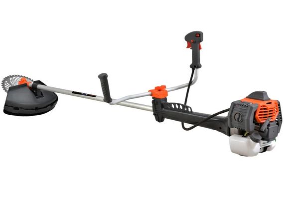 Бензинова мотокоса GTM CN650FAV з пиляльним диском, ножем та косильною головкою | Зображення 1