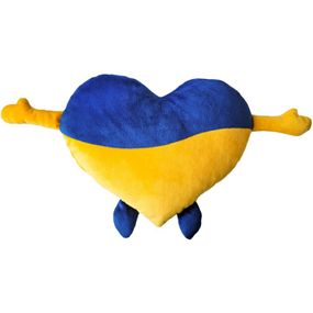 Детская мягкая игрушка "Сердце" МС 180402-02