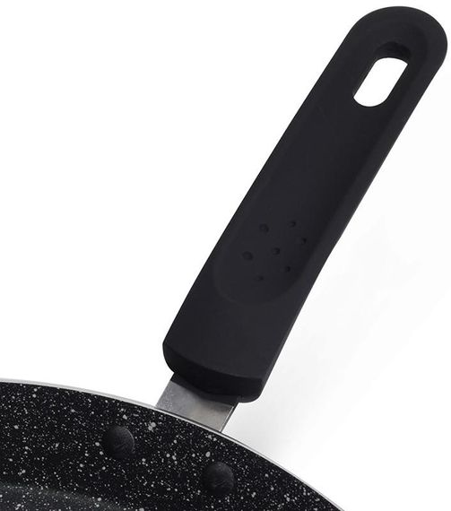 Сковорода для млинців Kamille Crepe Pan Marble Ø26см з мармуровим покриттям | Зображення 1