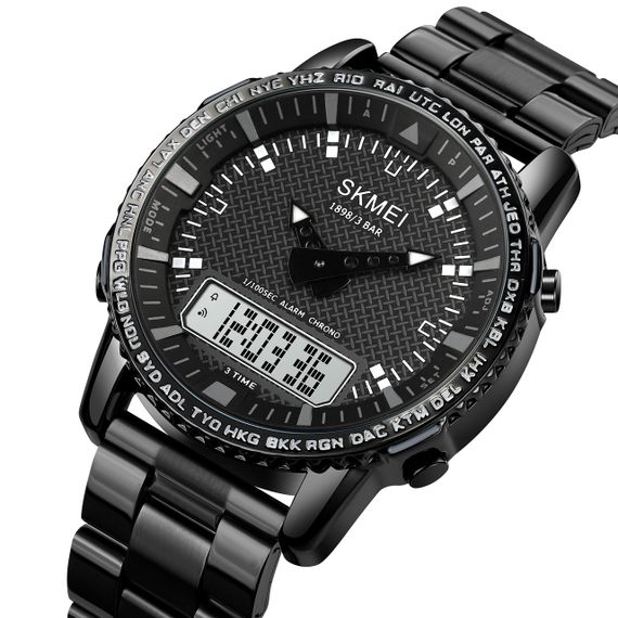 Skmei 1898BKWT Black-White | Зображення 1