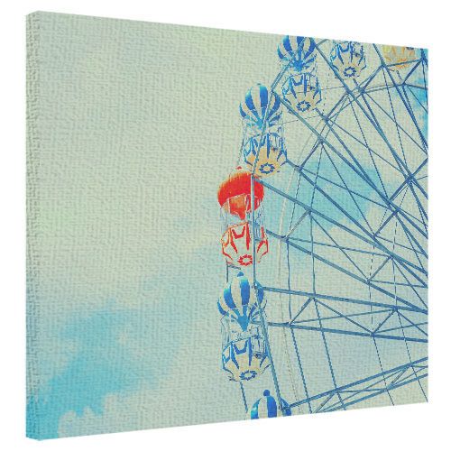 Картина на холсте Колесо обозрения 40x50 см (H4050_GOR002)